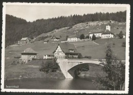 INNERTHAL Wägitalersee Gasthaus STAUSEE Schwyz 1939 - Innerthal