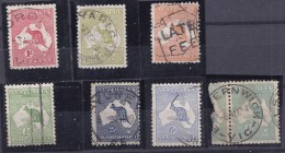 Australia1913: Scott1-2,4-10 Used Cat.Value $110 - Used Stamps