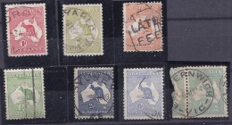 Australia1913: Scott1-2,4-10 Used Cat.Value $110 - Usati