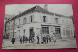 Cp Dugny Place De La Mairie Bureau De Poste - Dugny