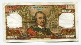 P France 100 Francs "" CORNEILLE "" 7 - 3 - 1968 # 2 - 100 F 1964-1979 ''Corneille''