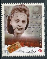 Canada 2012 P (permanent Postage) Viola Desmond Issue #2521 - Gebraucht