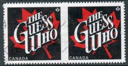 Canada 2013 P (permanent Postage) The Guess Who Issue #2659  Pair - Oblitérés