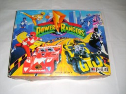 Polistil 1:43  /  POWER  RANGERS - Road Racing Sets