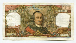 P France 100 Francs "" CORNEILLE "" 2 - 1 - 1969 - 100 F 1964-1979 ''Corneille''