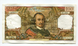 P France 100 Francs "" CORNEILLE "" 3 - 9 - 1970 # 3 - 100 F 1964-1979 ''Corneille''