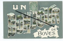 CPA - Un Bonjour De Boves - Boves