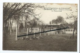 CPA - Ecole D´Agriculture Du Paraclet, Par Boves - La Basse Cour - Boves