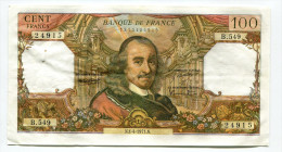 P France 100 Francs "" CORNEILLE "" 1 - 4 - 1971  # 4 - 100 F 1964-1979 ''Corneille''