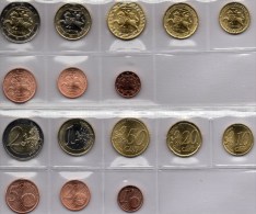 New EURO-Einführung Litauen 2015 Stg 22€ Stempelglanz Der Staatliche Münze Vilnius Set 1C-2€ Coins Republik Of Lithuiana - Lithuania