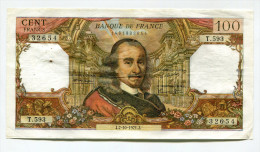 P France 100 Francs "" CORNEILLE "" 7 - 10 - 1971  # 2 - 100 F 1964-1979 ''Corneille''