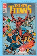 DC The New Titans US Comics. BD  ( 1991 # 63 "Terminated Wolfman Grummett Vey"  ) - DC