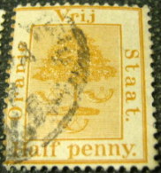 Orange Free State 1883 Coat Of Arms 0.5d - Used - Oranje Vrijstaat (1868-1909)