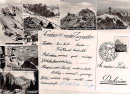 BG1849 Bayerische Zugspitzbahn Daheim Cable Train  CPSM 14x9.5cm Germany - Zugspitze