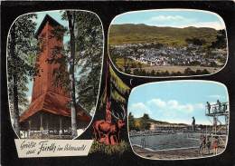 BG1208 Grusse Aus Furth Im Odenwald Tromm  CPSM 14x9.5cm Germany - Furth