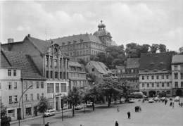 BG1651 Car Voitures Bus Weissenfels Karl Marx Platz    CPSM 14x9.5cm  Germany - Weissenfels