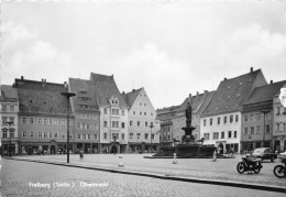 BG158 Freiberg Sachs Obermarkt Car Moto CPSM 14x9.5cm Germany - Freiberg (Sachsen)