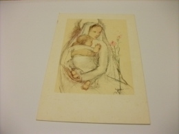 Illustratore Zandrino  Madonna Con Bambino - Zandrino