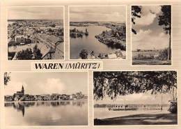 BG871 Waren Muritz Multi Views  CPSM 14x9.5cm Germany - Waren (Müritz)