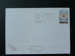 06 Alpes Maritimes Le Cannet Festival Marionnettes Puppets 1988 - Flamme Sur Lettre Postmark On Cover - Marionetas