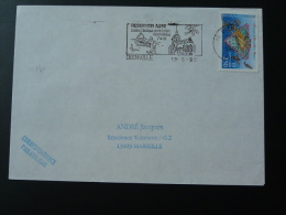 10 Aube Dienville Ski Nautique - Flamme Sur Lettre Postmark On Cover - Water-skiing
