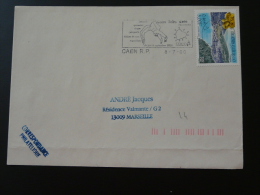 14 Calvados Caen Cirque Théatre De Rue 2000 - Flamme Sur Lettre Postmark On Cover - Cirque