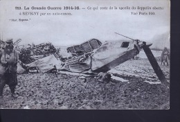 REVIGNY ZEPPELIN ABATTU - Revigny Sur Ornain