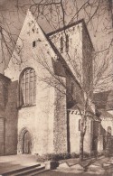 Cp , 72 , SOLESMES , L'Entrée De L'Église Abbatiale De Saint-Pierre - Solesmes