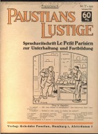 GERMANY - PAUSTIANS LUSTIGE SPRACHZEITSCHRIFT  FRANZOSISCH - LOT - HAMBURG - 1929 - Altri & Non Classificati