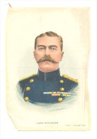 B.D.V. Cigarettes - Portrait Imprimé  Soie Ou Tissu Satiné ( 11 X 16 Cm) - Lord KITCHENER- UK / GB - Andere & Zonder Classificatie