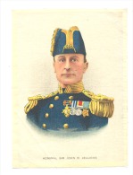 B.D.V. Cigarettes - Portrait Imprimé  Soie Ou Tissu Satiné ( 11 X 16 Cm) - Admiral Sir John R. JELLICOE - UK / GB - Altri & Non Classificati