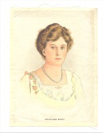 B.D.V. Cigarettes - Portrait Imprimé  Soie Ou Tissu Satiné ( 11 X 16 Cm) - Princess MARY - UK / GB - Autres & Non Classés