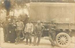 Mailly : Carte Photo Camion Militaire - Militaria - Mailly-le-Camp