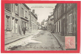 MOULINS LA MARCHE 1905 LA GRANDE RUE CARTE EN TRES BON ETAT - Moulins La Marche