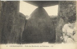 Locmariaquer - Table Des Marchands, Vue Intérieure - Dolmen & Menhirs