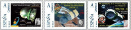 Astrofilatelia: Sellos De Los Cohetes CCCP VOSTOK (1-2-6 Primer Hombre Y Primera Mujer En El Espacio) - Unused Stamps