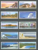2004 GREECE ISLANDS MICHEL: 2263-2272 MNH ** - Unused Stamps