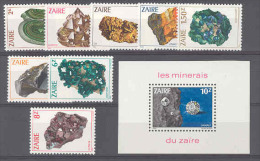 Minerals COB 1181/88+BL54 1983 MNH - Unused Stamps