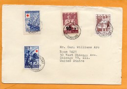 Finland 1959 Cover Mailed To USA - Cartas & Documentos