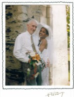 Photo De Mariage Format  11 X 13.5 Cm   Année 2000 - Autres & Non Classés