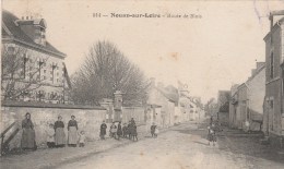 NOUAN SUR LOIRE (Loir Et Cher) - Route De Blois - Très Animée - Other & Unclassified