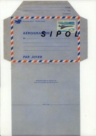 Aérogramme  Pré Affranchissement De  1 F Avion =  Concorde  Page Neuve Défraichie Par L âge - Autres & Non Classés
