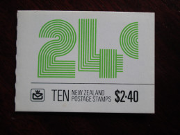 NEW ZEALAND 1983 FOLDED BOOKLET  $ 2.40  MINT NEVER HINGED And COMPLETE. - Carnets