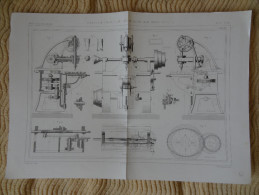 MACHINE A MORTAISER, A OUTIL ROTATIF, PAR MM. SHARP,STEWART ET Cie Publication Industrielle - Máquinas