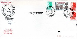 Polaire : Bateaux Aux TAAF. L´Astrolabe, OP89-4, 1ère Campagne Ker-Cro-Ams. Le Port 14/08/89. - Cartas