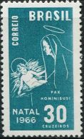 BX0130 Brazil 1966 Madonna And Child Christmas 1v MNH - Neufs