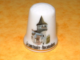 Dé A Coudre En Porcelaine ROCAMADOUR Le Sanctuaire - C12 - Dés à Coudre