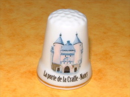 Dé A Coudre En Porcelaine NANCY La Porte De La Craffe - C16 - Thimbles