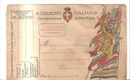 79309) Cartolina In Franchigia Regio Esercito Vittorio Emanuele III - Franquicia