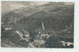 Allemont (38)  : Vue Panoramique Sur Le Rue De L'église  En 1955  PF. - Allemont